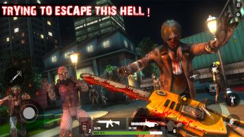 Zombie Hunt: 銃撃 ゲーム ゾンビ 戦争 射撃 スクリーンショット 2
