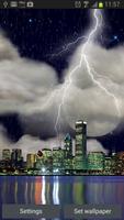 عاصفة رعدية شيكاغو الملصق