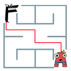 Alphabet Merge: Maze Puzzle icône