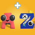 Merge Alphabet: 3D Run icône