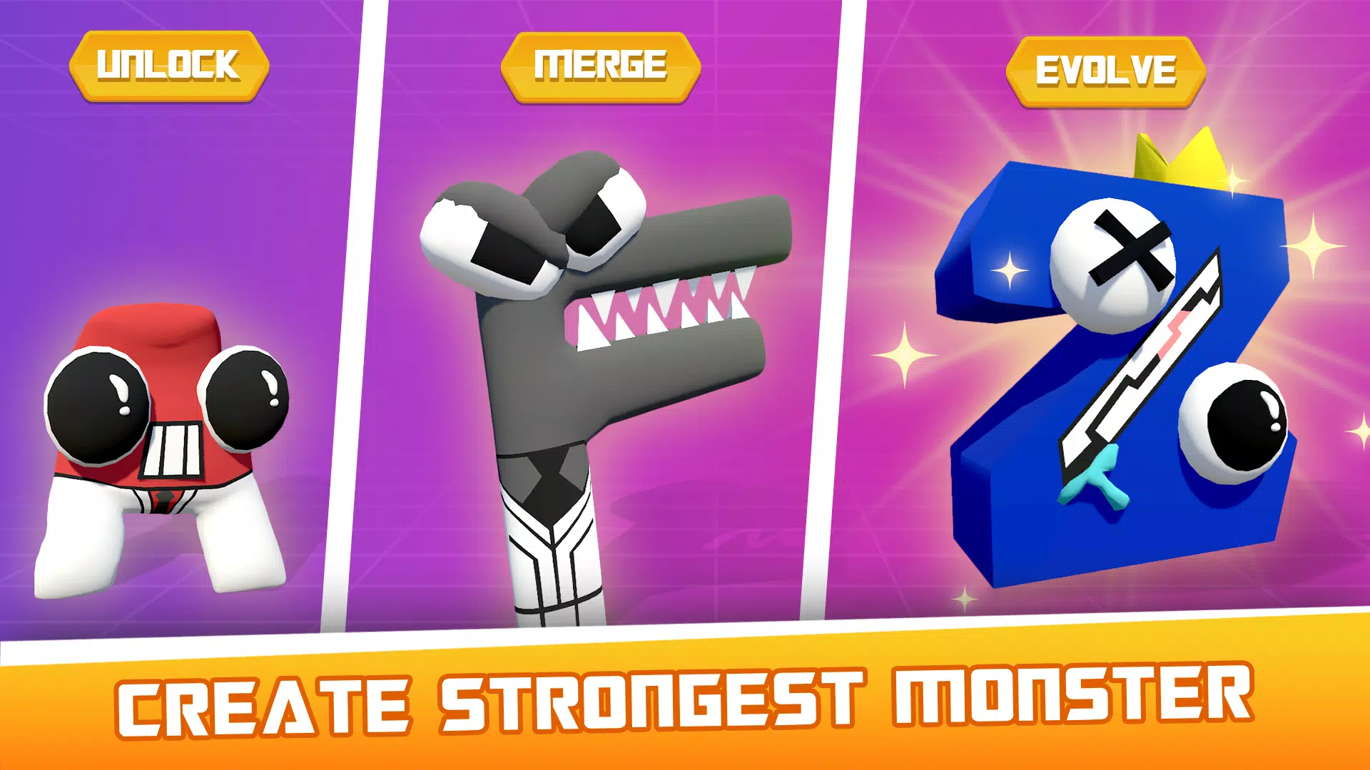 Merge Alphabet: 3D Run v0.1.0 MOD APK -  - Android & iOS  MODs, Mobile Games & Apps