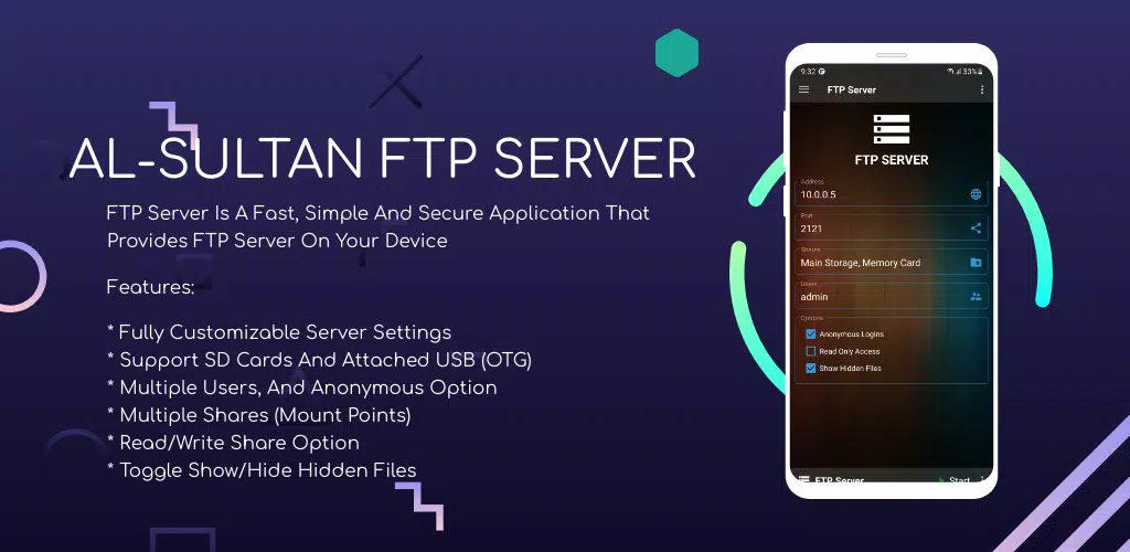 FTP Server APK für Android herunterladen