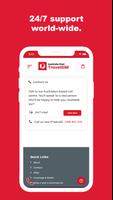 برنامه‌نما Australia Post TravelSIM عکس از صفحه