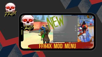 ffh4x mod menu ff تصوير الشاشة 3