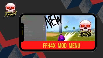 ffh4x mod menu ff تصوير الشاشة 1