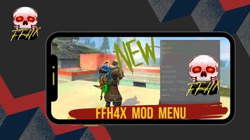 ffh4x mod menu ff screenshot 2