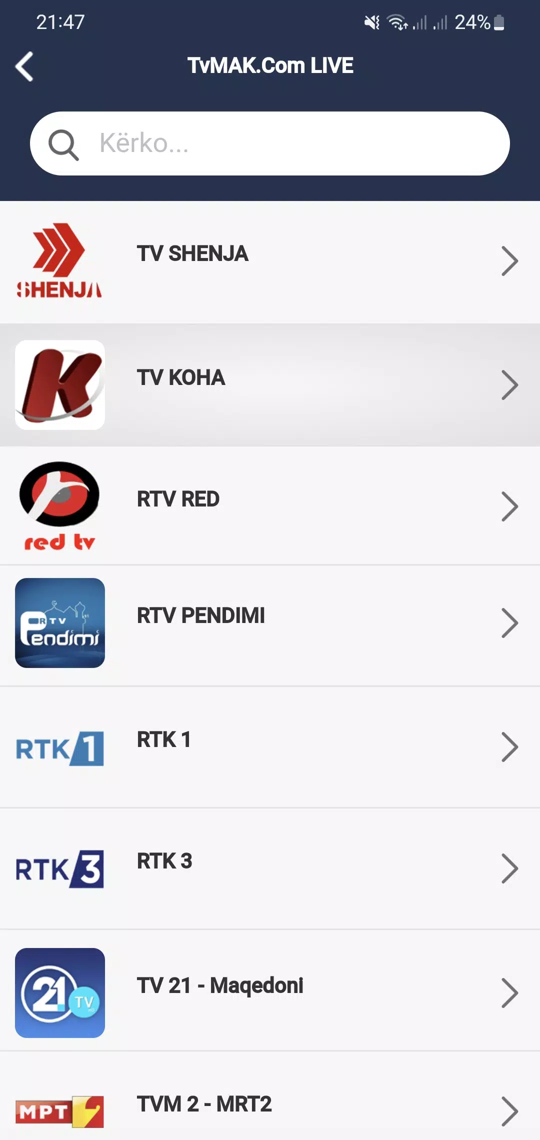 TvMAK.com - SHQIP TV APK pour Android Télécharger
