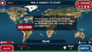 Pandemic simulator screenshot 2
