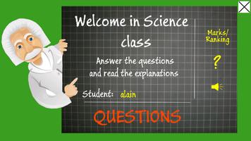 Science Questions poster