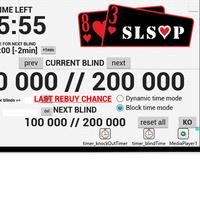 SLSOP Poker Timer الملصق