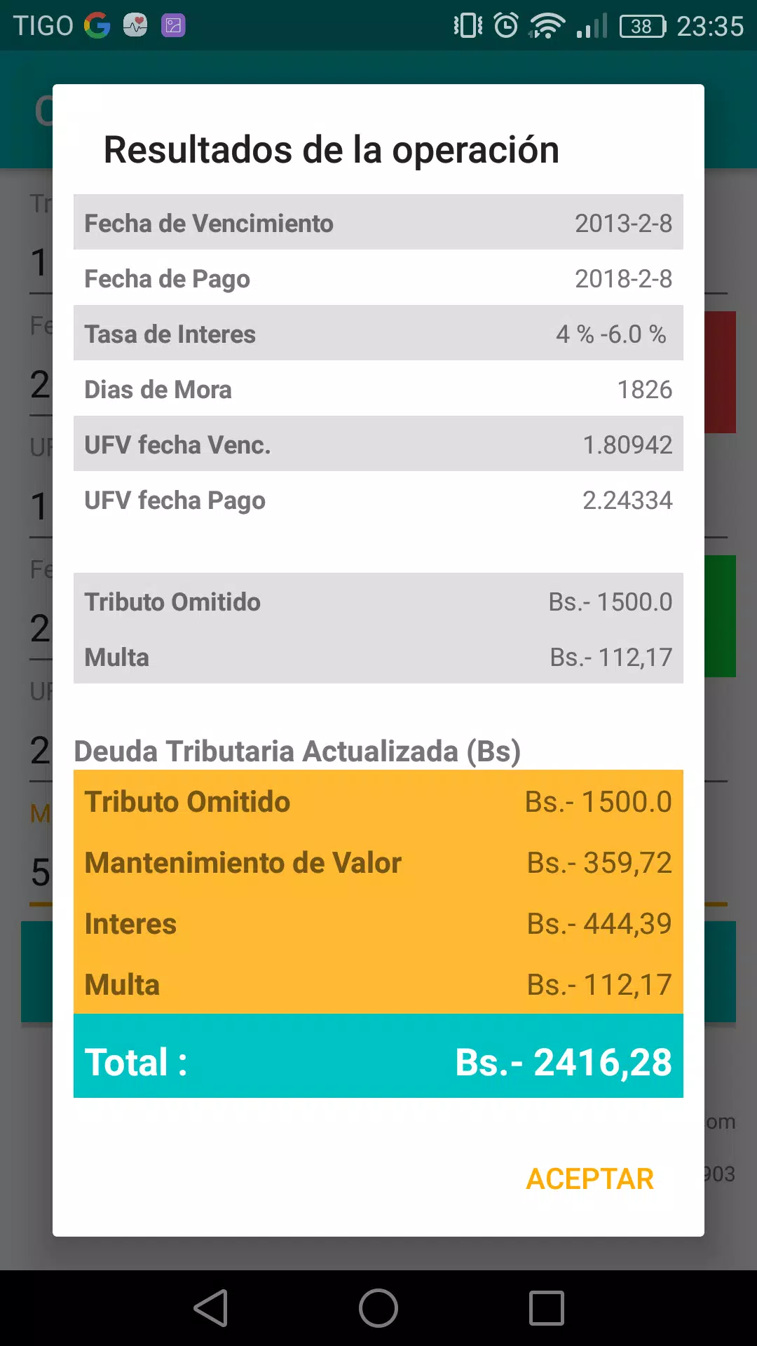 Calculadora Tributaria (Bolivia) APK for Android Download