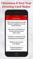 Christmas & New Year Greeting Card Maker  capture d'écran 3