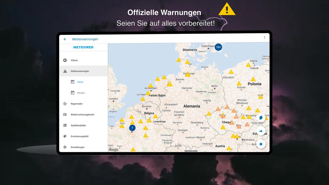 Wetter 14 Tage - Meteored Wettervorhersage für Android - APK herunterladen