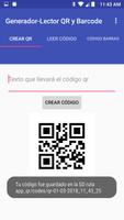 Lector-Generador de Códigos QR تصوير الشاشة 3