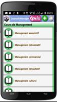 Cours de Management پوسٹر