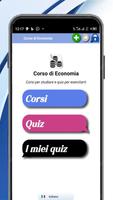Poster Corsi e quiz di economia