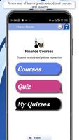 Finance courses poster