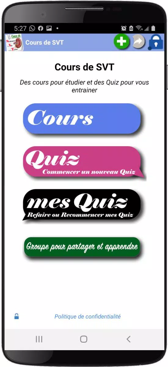 Quiz de Culture Générale for Android - Download the APK from Uptodown