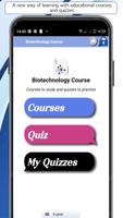 Biotechnology Course poster