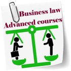 Business law Advanced courses icône