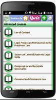 Business law Advanced courses capture d'écran 1