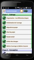 Cours de Gestion de Projet Affiche