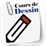 Cours de dessin icône