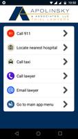 Apolinsky & Associates Injury Help syot layar 1