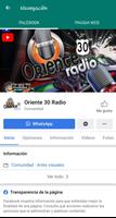 ORIENTE 30 RADIO.TV capture d'écran 2