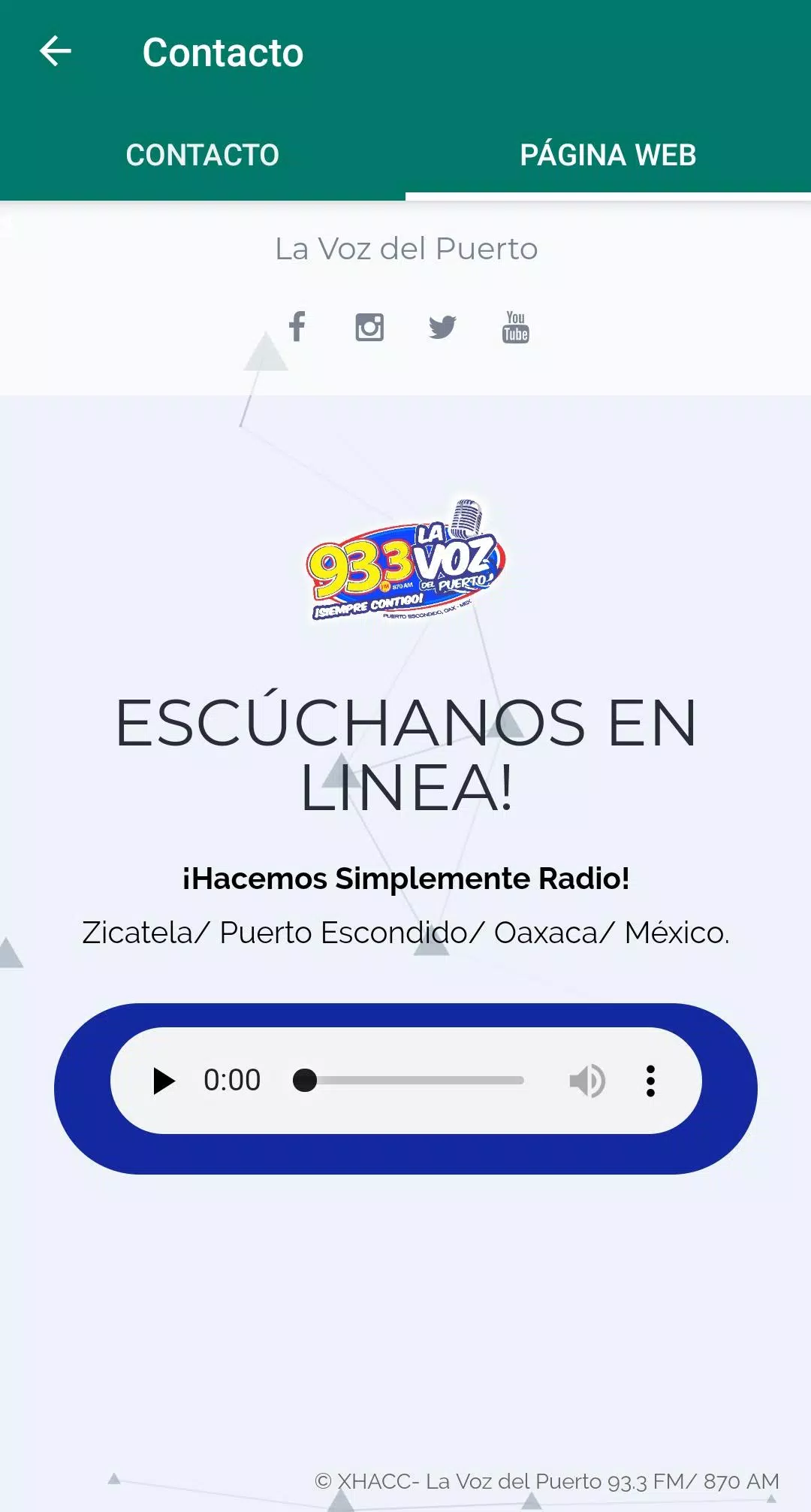 Descarga de APK de La Voz del Puerto 93.3 FM para Android