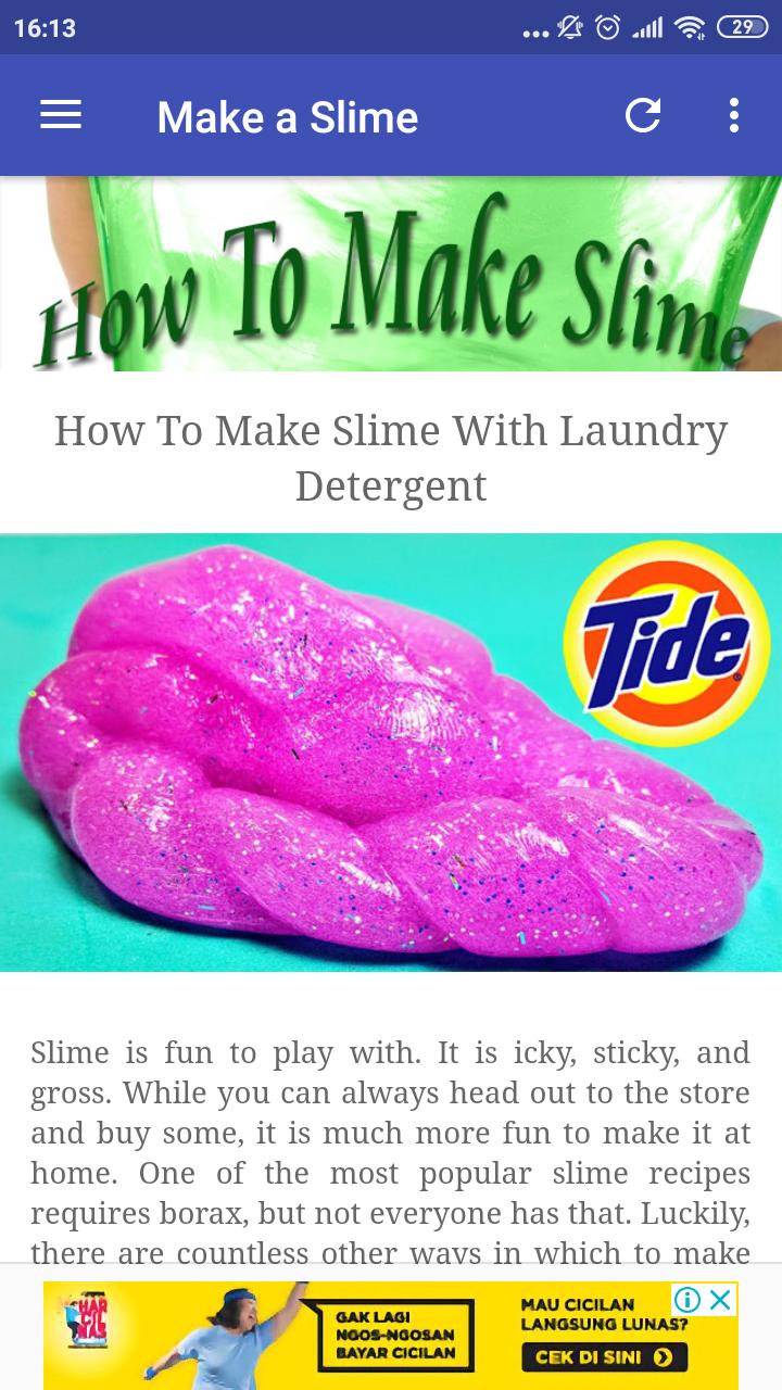 How To Make Slime At Home - New 24 for Android - APK Download
