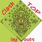 CLash Top Layouts ícone