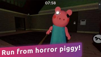 Horror piggy for roblox poster