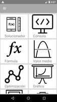 Solucionador de Cálculo 1 Poster