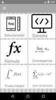 Solucionador de Cálculo 2 Poster