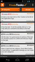 ToDo list - Private Tasks Screenshot 2