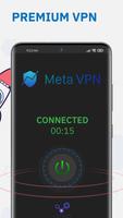 Meta VPN الملصق