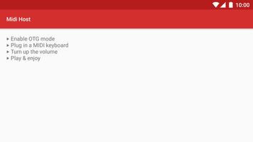 Midi Host تصوير الشاشة 1