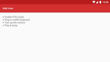 Midi Host স্ক্রিনশট 1