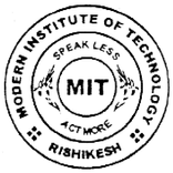 M I T Dhalwala Rishikesh