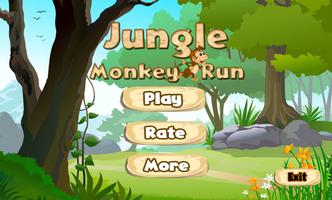 Jungle Monkey Run Plakat