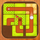 Unblock Golf Ball - Slide Puzz أيقونة