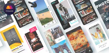 Mouve - creatore di video animati per Insta, Snap