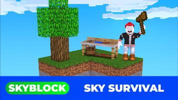 Skyblock for roblox Plakat