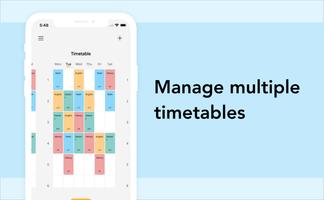 Simple Timetable・Simple & Beat capture d'écran 3