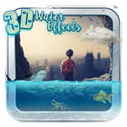 3D Water Effect Photo Editor-icoon