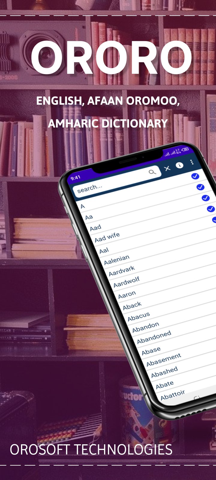 English Afaan Oromo Dictionary APK for Android Download