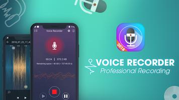 Smart voice recorder: Digital audio recording Affiche