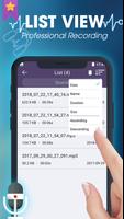 Smart voice recorder: Digital audio recording imagem de tela 2