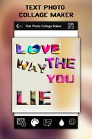 Text Photo Collage Maker ảnh chụp màn hình 1